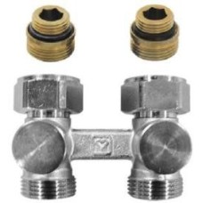 Radiatoru apakš.piev.divc.sist. taisns 1/2"xG3/4 (