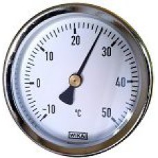 Termometrs T63 -10*+50*C (1/2"ā L=60mm) Wika