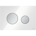 TECEloop WC stikla plāksne (9240659) balts/hr.mat.