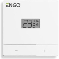 Telpas termostats ENGO, balts, 230V