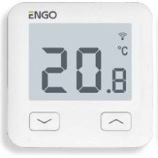Telpas termostats ENGO WiFi, balts, iebūvējams,