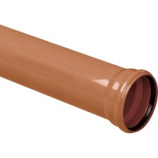 PVC caurule 200x4,9 SN4; 0,5m Wavin