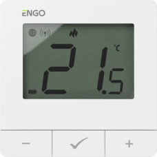 Telpas termostats E25, balts, 2xAAA, ZigBee, ENGO