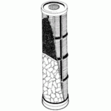 Filtra elements 5'' RLA-CP, neil.+polif, 80 mikr