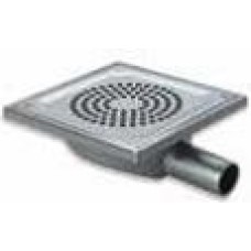 EG 150 traps ar hor. izvadu DN70, 1.4301