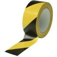 Norobežojuma lente 70mmx200m dzelt./melns GEKO