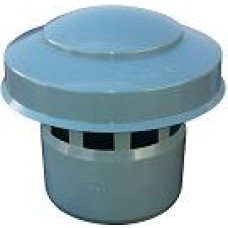 Ventilācijas jumtiņš Dn110mm PELĒKS Wavin