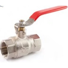 Lodveida krāns i-i 1" 25bar ar nerūsējošu rokturi