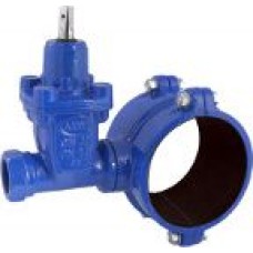 Aizbīd. ar sedlu PE caurulēm 1 1/4''i x D110mm AKW