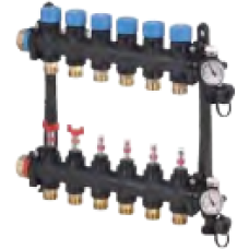 Silto grīdu kolektors Vario M 9-kontūrām L=570mmar