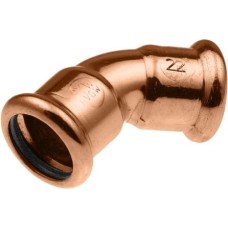 CUpress 45° līkums 108 mm i-i, KAN-Therm