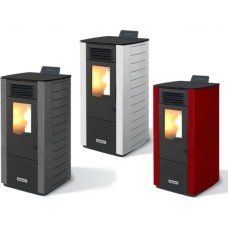 Granulu apkures kamīns CentroPelet Z12 B balts