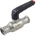 Inox ner.tēr. lodveida krāns 22, presējams KAN-the Inox ner.tēr. lodveida krāns 22, presējams KAN-the