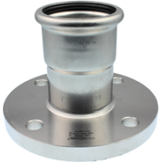 Inox ner.tēr. atloks 22 mm DN20 PN16 (4xM12) KAN-t