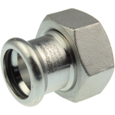 Inox pussaskrūve ar plakano blīvi 22 x 1" i KAN-th