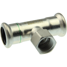 Inox ner.tēr. trejgabals 88,9 x ¾\" x 88,9 mm i KA