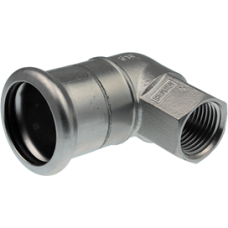 Inox ner.tēr. 90° līkums 18 x ½\" i KAN-therm