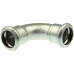 Inox ner.tēr. 90° līkums 108 mm i-i KAN-therm
