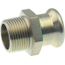 Inox ner.tēr. pāreja 42 x 1½" ā Inox ner.tēr. pāreja 42 x 1½" ā
