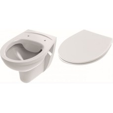 TECEbasic Rimless WC pods ar softclose vāku (97000