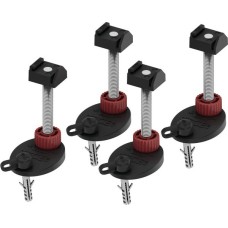 Montāžas pēdas, augstums 92-139 mm,(kompl.4 gb) TE