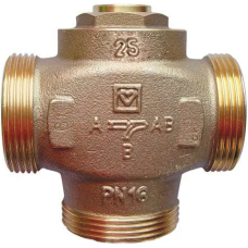 3-ceļu termovārsts Dn25 1¼ ā.v.  Kvs 11.0 55/63˚C