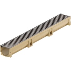 Cink. tērauda režģis Hexaline/Euroline L=1m, A 15,