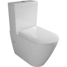 WC pods DuraSola, univers.izv.ar SC vāku, Rimless,