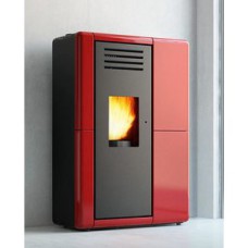 Kamīns Cupido ar gaisas apsildi