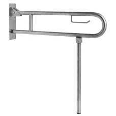 Invalīdu rokturis paceļams 80cm ar balstu NT satīns