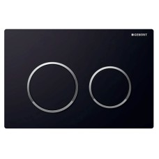 Geberit Omega20 tastatūra melns/hroms