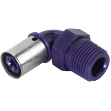 TIGRIS K1 25x¾"x90° PPSU līkums ar ĀV