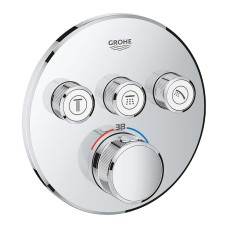 Grohtherm SmartControl dušas termostata virsapmetuma daļa, 3 režīmi, hroms