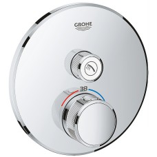Grohtherm SmartControl dušas termostata virsapmetuma daļa, 1 režīms, hroms
