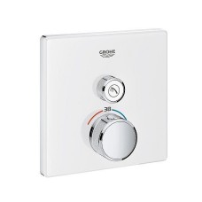 Grohtherm SmartControl dušas termostata virsapmetuma daļa, 1 režīms, balts