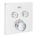 Grohtherm SmartControl dušas termostata virsapmetuma daļa, 2 režīmi, balts