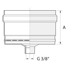PL kondensāta savācējs ar vertikālu izvadu DN100