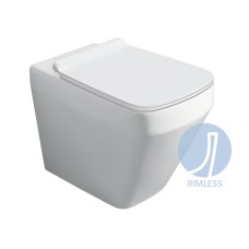 Baden Rimless WC pods, balts
