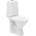 Inspira Rimfree® grīdas WC pods ar horizontālu izvadu, 2/4L, balts