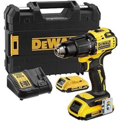 Akumalātora trieciena urbjmašīna 18V 2x2Ah DeWALT #DCD709D2T-QW-K