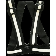 Atstarojoša siksna Activewear melna