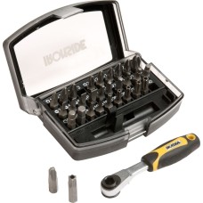 Skrūvgriežņa uzgaļu komplekts Ironside 31-daļas