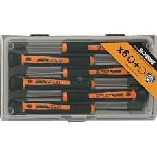 Skrūvgriežņu komplekts Ironside TX;HEX Slim 6 gab.