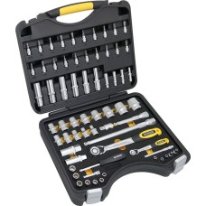 Muciņu atslēgu komplekts Ironside 1/2"1/4" 65-daļas