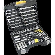 Muciņu atslēgu komplekts Ironside 1/2"1/4" 57-daļas