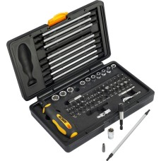 Skrūvgriežņa uzgaļu komplekts Ironside 71-daļas Socket