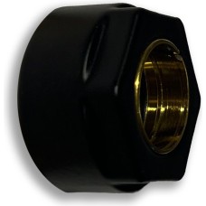 Hi-Tech 1/2"x15mm melna CU klemskrūve TE-SA