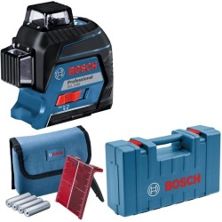 Trīsstaru lāzerlīmeņradis Bosch GLL 3-80 (ar koferi) Bosch PRO 0601063S00 (GLL 3-80 P, GLL 2-80 P