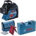 Trīsstaru lāzerlīmeņradis Bosch GLL 3-80 (ar koferi) Bosch PRO 0601063S00 (GLL 3-80 P, GLL 2-80 P