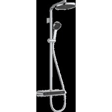 Activera S 240 1jet EcoSmart ShowerTablet Select 360 Varia dušas sistēma, hroms